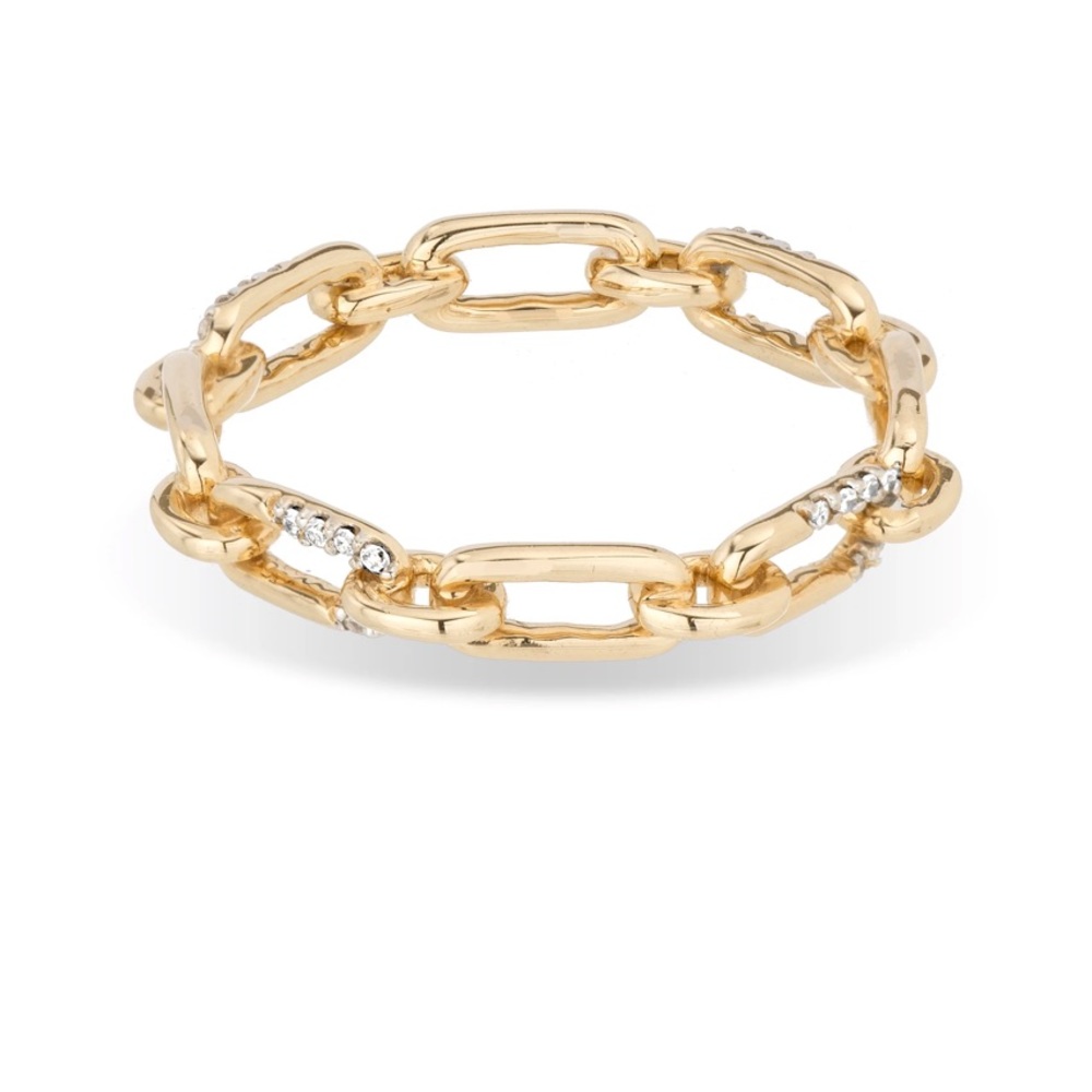 Adina Reyter pave interlocking diamond band